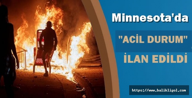 ABD'de Ortalık Fena Karıştı! Minnesota Eyaletinde acil durum ilan edildi