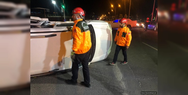 Karaköprü'de trafik kazası: 3 yaralı