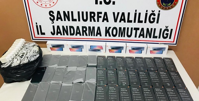 Ceypanpınar'da Telefon Kaçakçılarına Operasyon: 3 Gözaltı Var