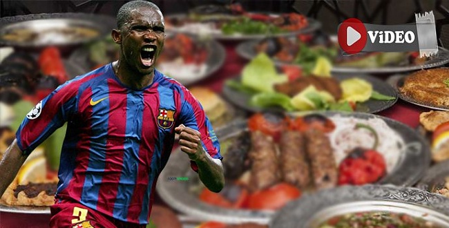Dünyaca ünlü futbolcu Eto'o, Şanlıurfa mutfağına hayran
