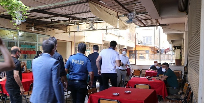 Şanlıurfa'da Kovid-19 tedbirlerine uymayanlara ceza yağdı