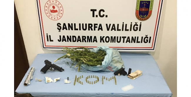 Viranşehir'de uyuşturucu operasyonu 1 kişi gözaltına alındı