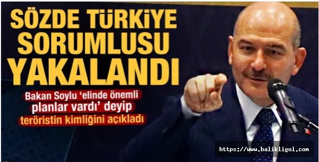 Bakan soylu'dan Son Dakika Açıklaması: DEAŞ'ın Türkiye emiri yakalandı! 