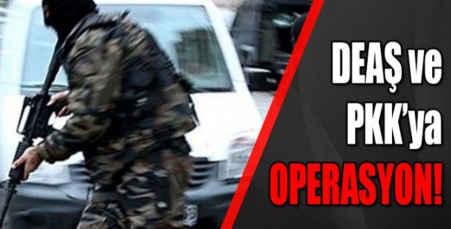 Şanlıurfa'nın 3 İlçesinde PKK ve DEAŞ Operasyonu: 5 Gözaltı var