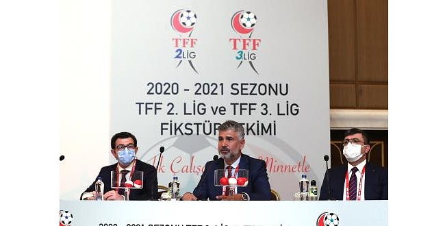 TFF 2. Lig ve TFF 3. Lig fikstür çekimi yapıldı