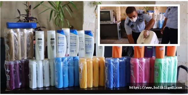 Urfa’da Seyyar Satıcılara Operasyon: Binlerce Sahte Şampuan Ele Geçirildi