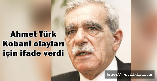 Ahmet Türk:  Kobani’ye Urfa valisinin ve Suruç Kaymakamlığı’nın izni ile gittim