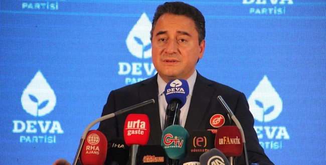 DEVA Partisi Genel Başkanı Ali Babacan: Şanlıurfa’yı Ankara’ya taşıyacağız