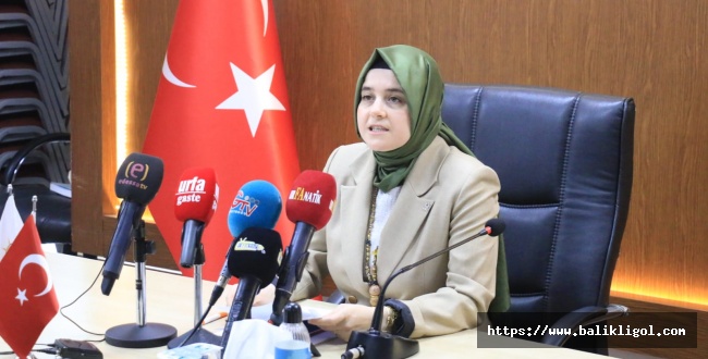 Şanlıurfa AK Partili Kadınlar 81 İlle Birlikte Basın Açıklaması Yaptı