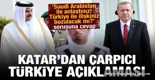 Katar'dan açıklama: Türkiye ve İran'la olan ilişkilerini...