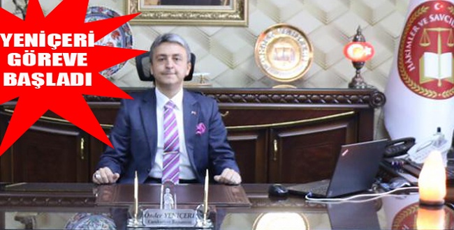 Şanlıurfa Cumhuriyet Başsavcısı Önder Yeniçeri görevi başladı