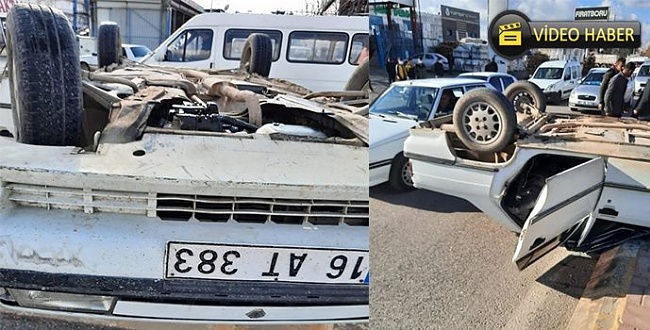 Eyyübiye kavşağında trafik kazası: 1 ölü