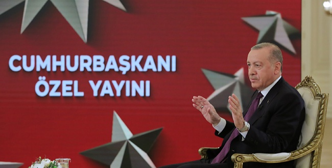 TRT'de konuşan Cumhurbaşkanı Erdoğan: Faizi düşürmemiz lazım