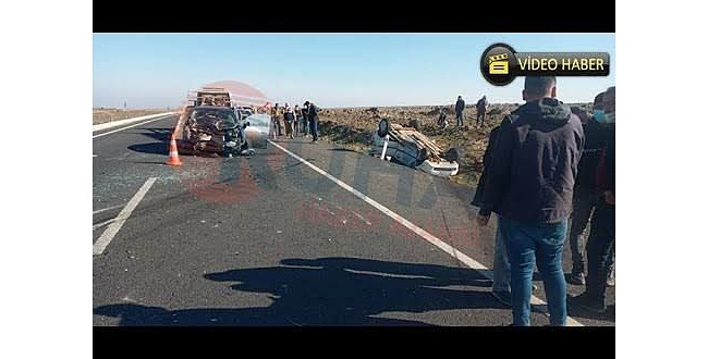 Siverek'te trafik kazası: 4 yaralı