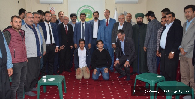 Saadet Partisi Urfa İl Teşkilatından Şeyhanlılar Federasyonuna Ziyaret