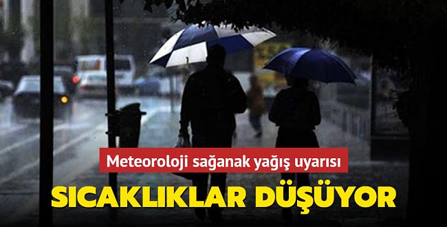 Urfa'da bugün de yağış devam edecek! Türkiye Geneli sıcaklar düşüyor
