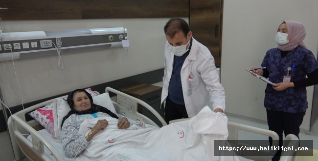 Şanlıurfa Balıklıgöl Devlet Hastanesinde, inme rahatsızlığı başarıyla tedavi ediliyor