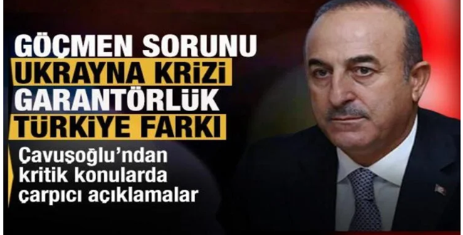 Son Dakika Haberi: Dışişleri Bakanı Çavuşoğlu, gündeme ilişkin açıklamalarda bulundu