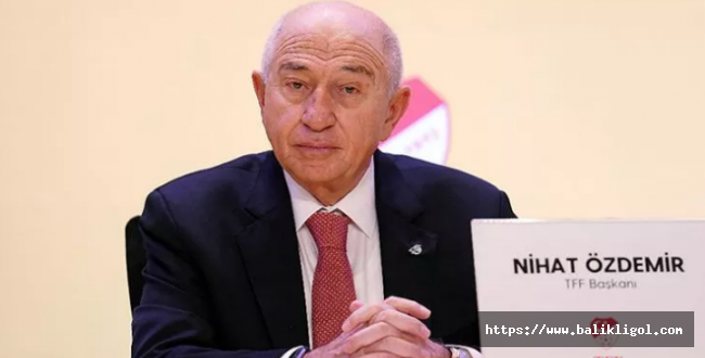 Türk Futbolunda Deprem TFF Başkanı Nihat Özdemir istifa etti