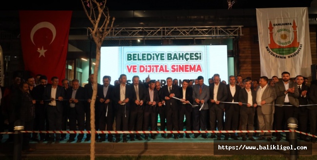Urfa’da Dijital Sinema Salonu Açılışı Törenle Yapıldı
