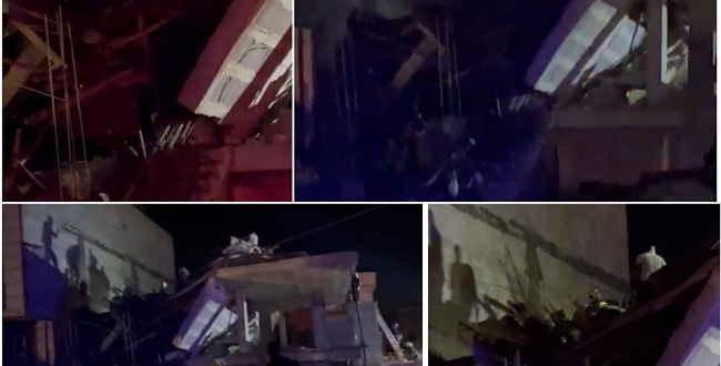 Şanlıurfa'da inşaat çöktü: 3 yaralı