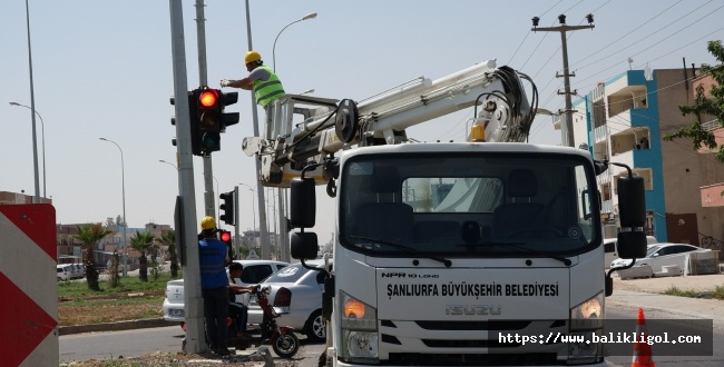 Akçakale Ve Harran’da Trafik Sinyalizasyonu