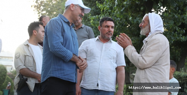 Eyyübiye Belediye Başkanı Mehmet Kuş, Halkla Kucaklaştı