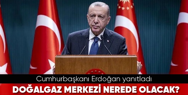 Putin bahsettiği Doğalgaz merkezi Türkiye'nin hangi bölgesine kurulacağını Erdoğan açıkladı