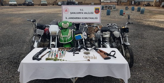 Viranşehir'de motosiklet hırsızlığı şüphelisi yakalandı