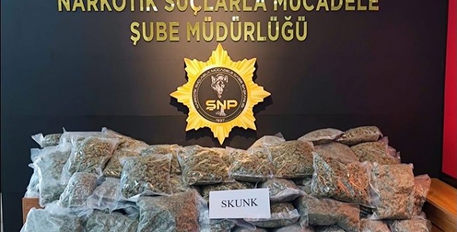 Şanlıurfa’da 74 kilo uyuşturucu madde ele geçirildi