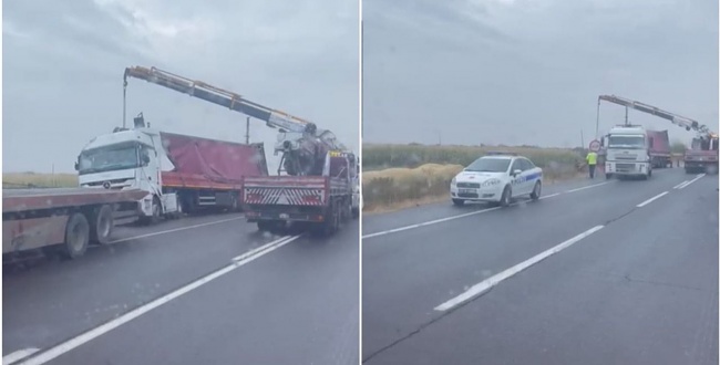 Şanlıurfa-Suruç yolunda trafik kazası