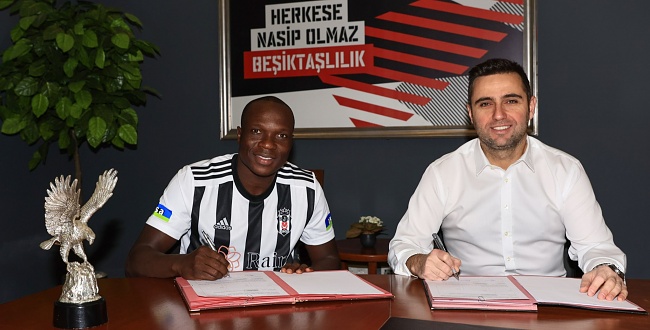 Vincent Aboubakar, Beşiktaş için imzayı attı