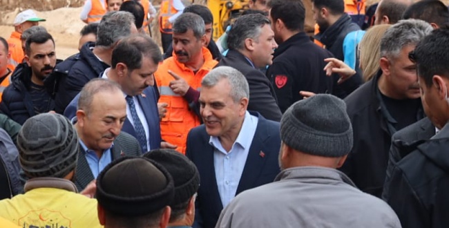 Dişişleri bakanı Çavuşoğlu Şanlıurfa'da