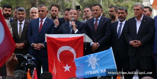 Adalet Bakanı Bozdağ; Akçakale Sandıkta Bir Osmanlı Tokadı Vurmaya Hazır