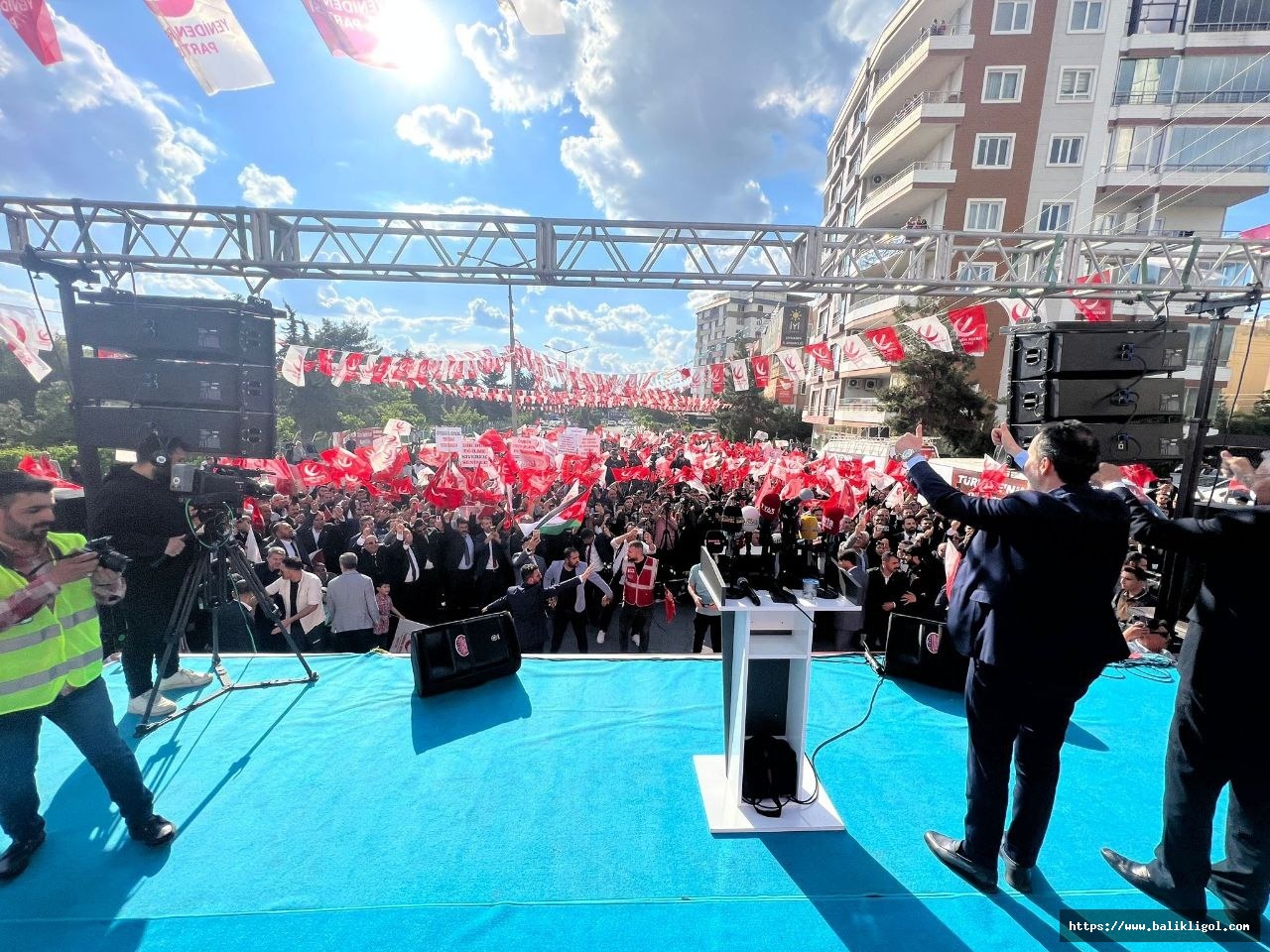 Fatih Erbakan Urfa'da Miting Düzenledi: Hayra motor oluyoruz