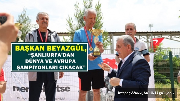 Urfa'da 19 Mayıs Gençlik Koşusu ödül töreni