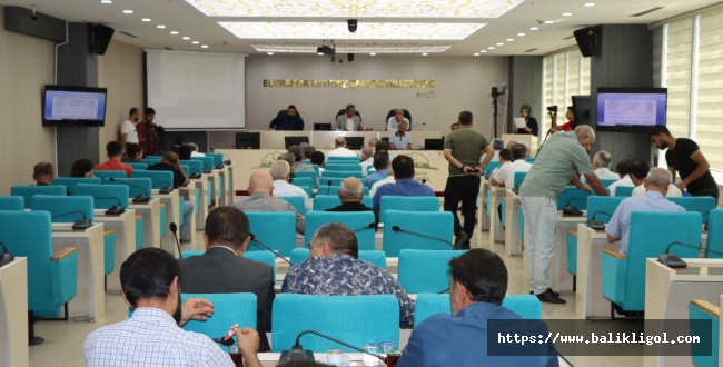 Urfa Büyükşehir Meclisi Temmuz Ayı Son Birleşimi Yapıldı