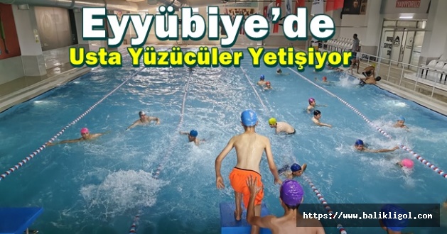 Çocuklar Yüzme Öğreniyor! Eyyübiye’de Usta Yüzücüler Yetişiyor