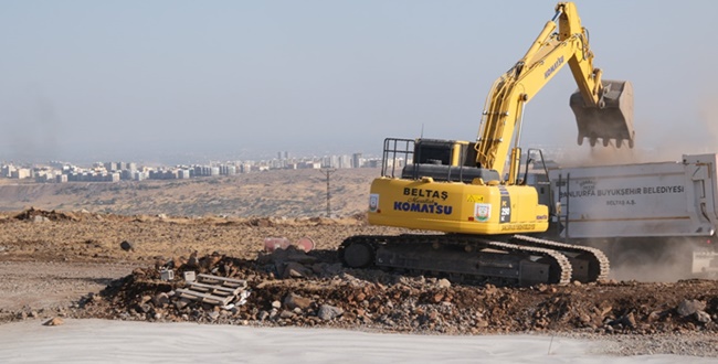 Urfa Kuzey Şehir Konut Projesinde Hummalı Bir Çalışma Yürütülüyor