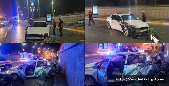 Şanlıurfa'da zincirleme kaza: 3 yaralı