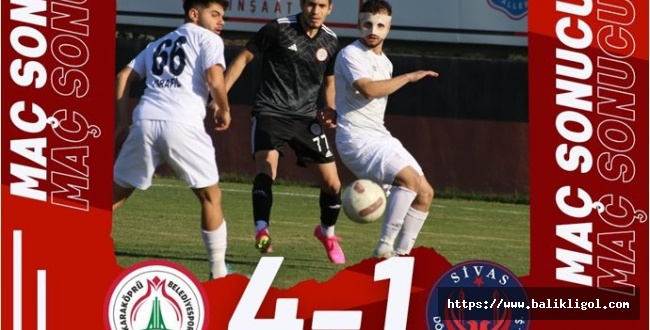 Karaköprü Belediyespor 4 - 1 Sivas 4 Eylülspor