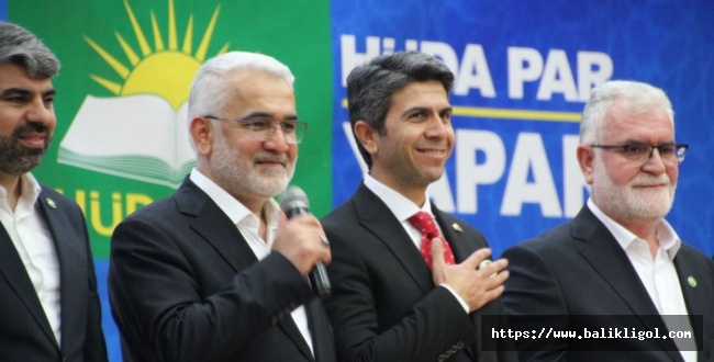 HÜDA PAR Şanlıurfa'da Belediye Başkan adaylarını açıkladı