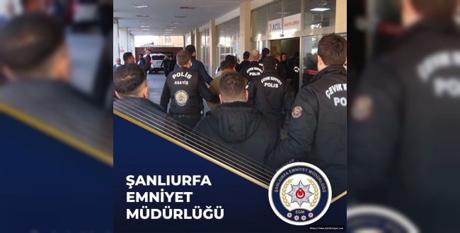 Şanlıurfa'da aranan 46 şüpheli yakalandı