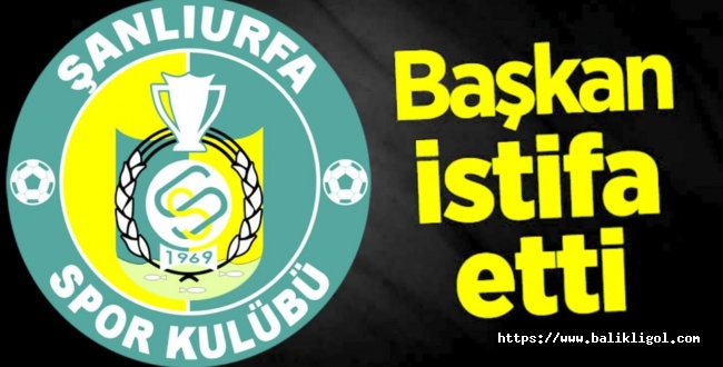 Şanlıurfaspor Kulübü Başkanı İzol görevinden istifa etti