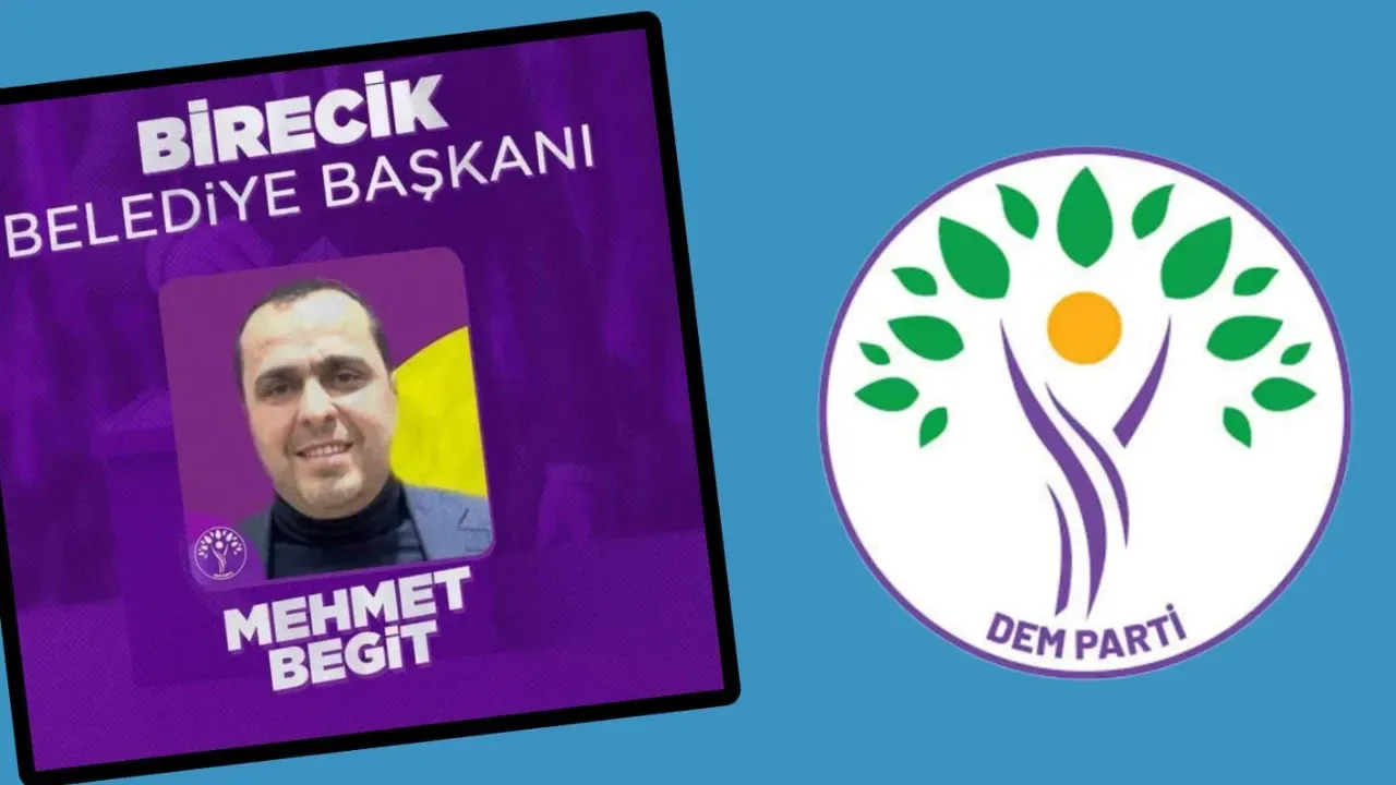 DEM Parti Birecik belediye başkanı Mehmet Begit istifa etti