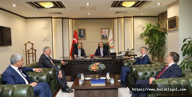 Erbakan'dan Başkan Gülpınar'a ziyaret
