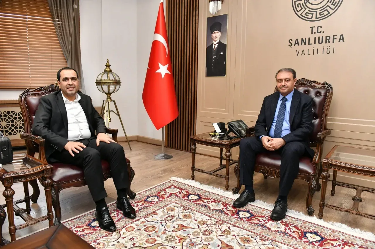 Mehmet Begit, Vali Hasan Şıldak'ı ziyaret etti