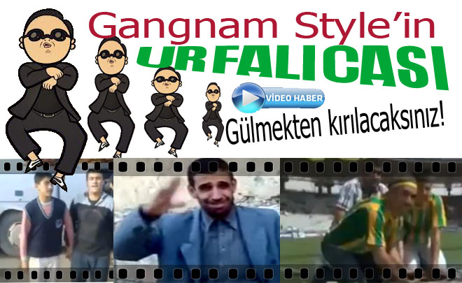 Bu da Gangnam Style'in Urfalıcası-VİDEO