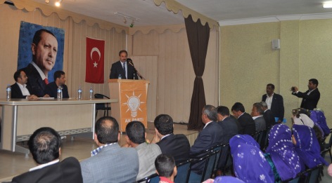AK parti Harran ve Akçakale danışma meclisi toplantısını gerçekleştirdi