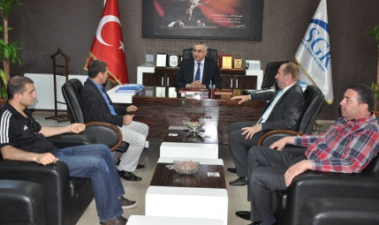AK Partiden SGK Müdürü Kılıç'a ziyaret